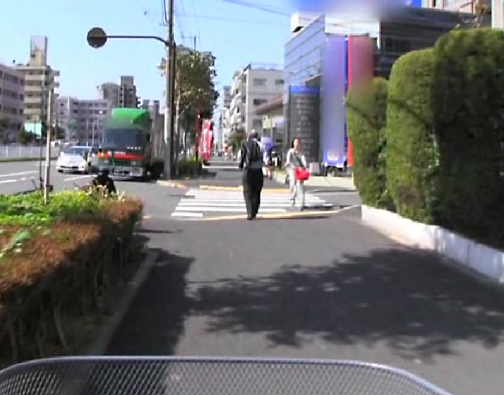 自転車通行可の歩道2