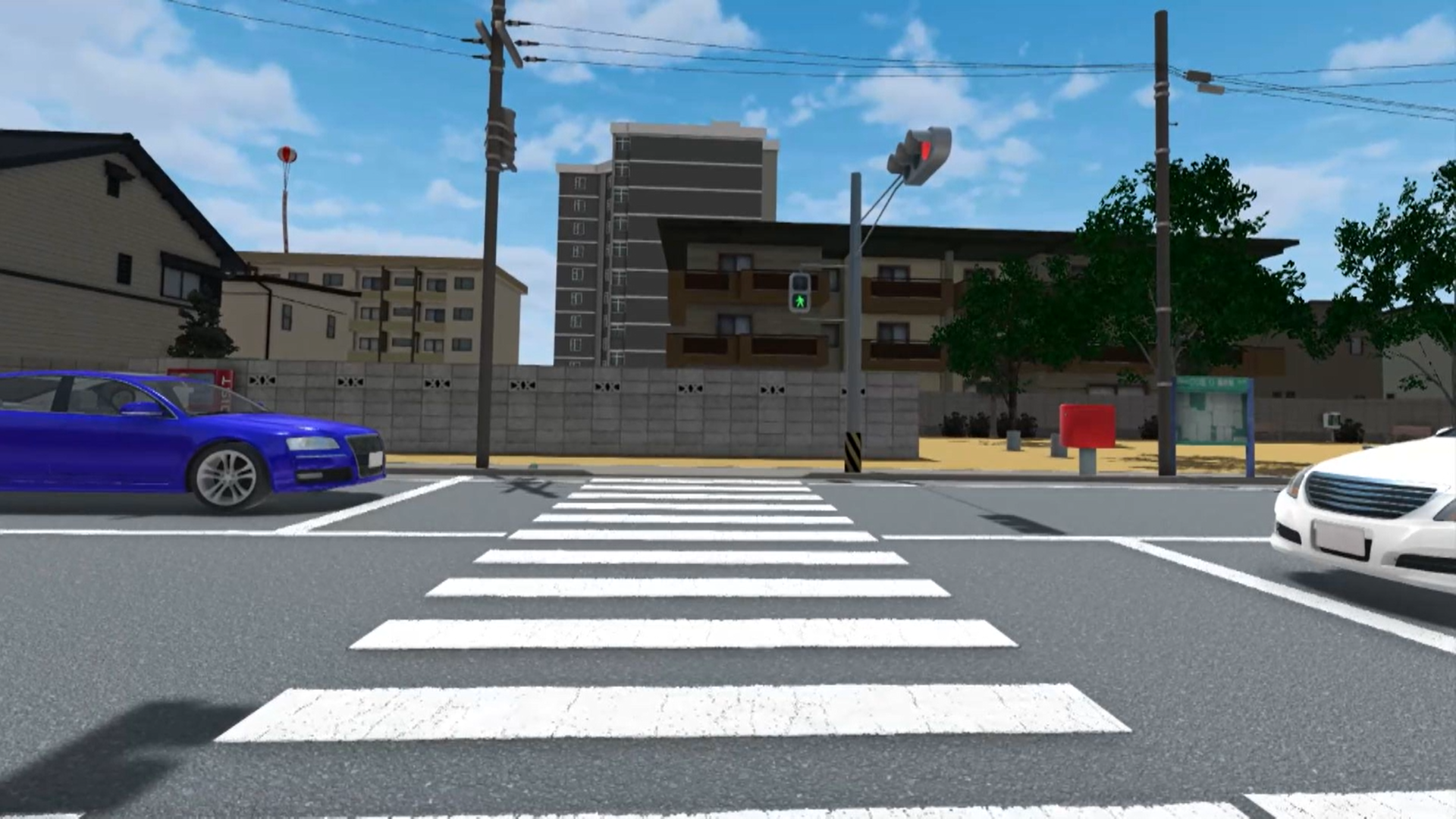 １.しんごうのある おうだんほどう